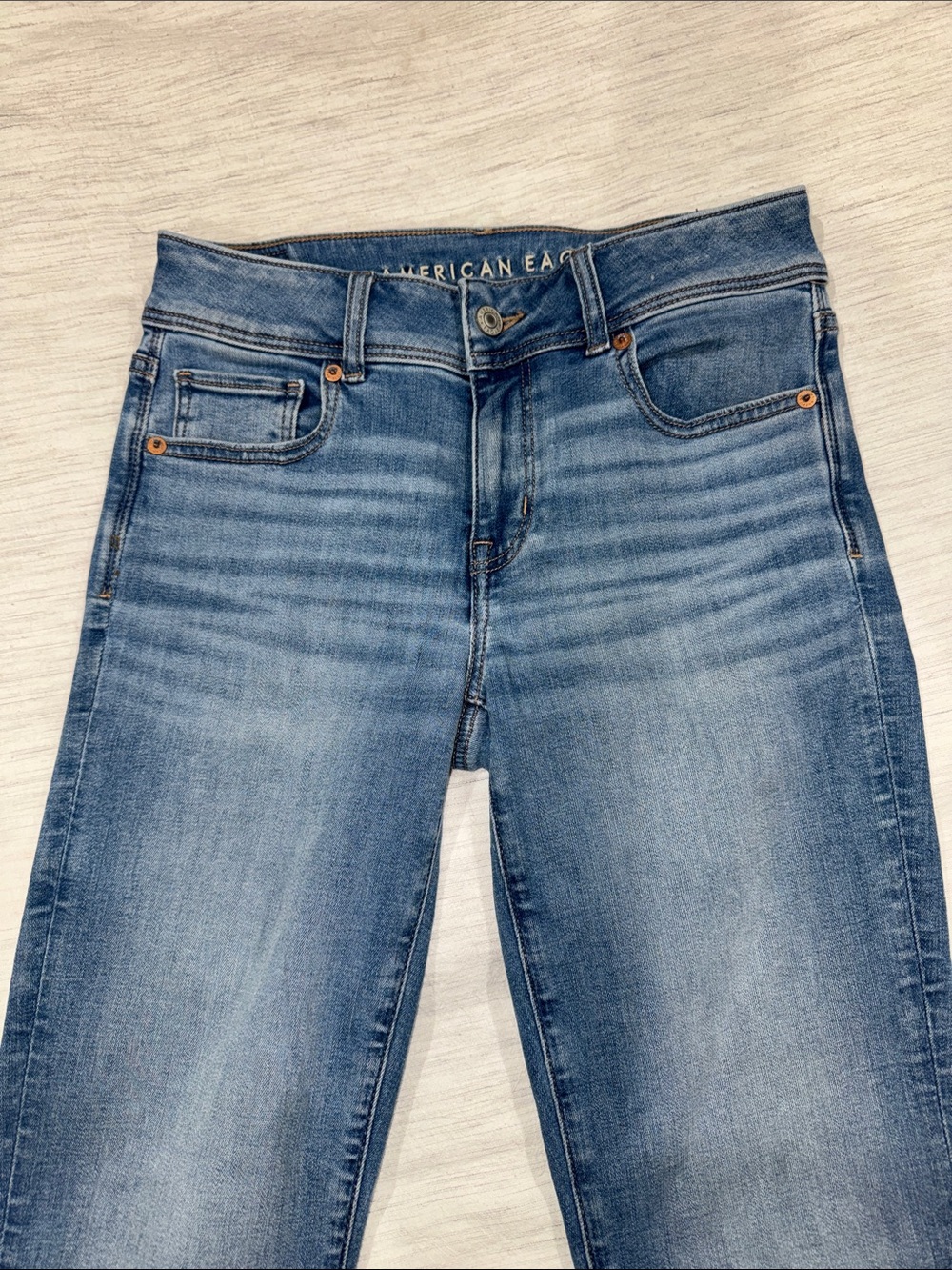 American Eagle Outfitters Women’s Light Blue Boot Cut Jeans